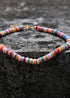 Collar bohemio, gargantilla de cuentas de semillas, concha de colores